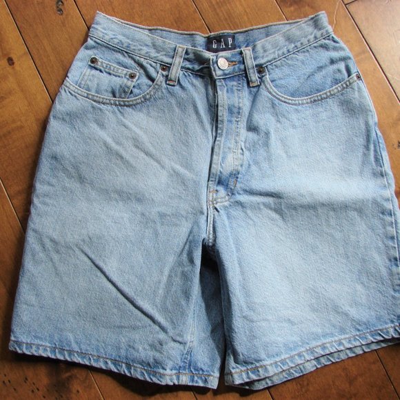 GAP Pants - Vintage Gap Denim Jean High Waisted Mom Shorts